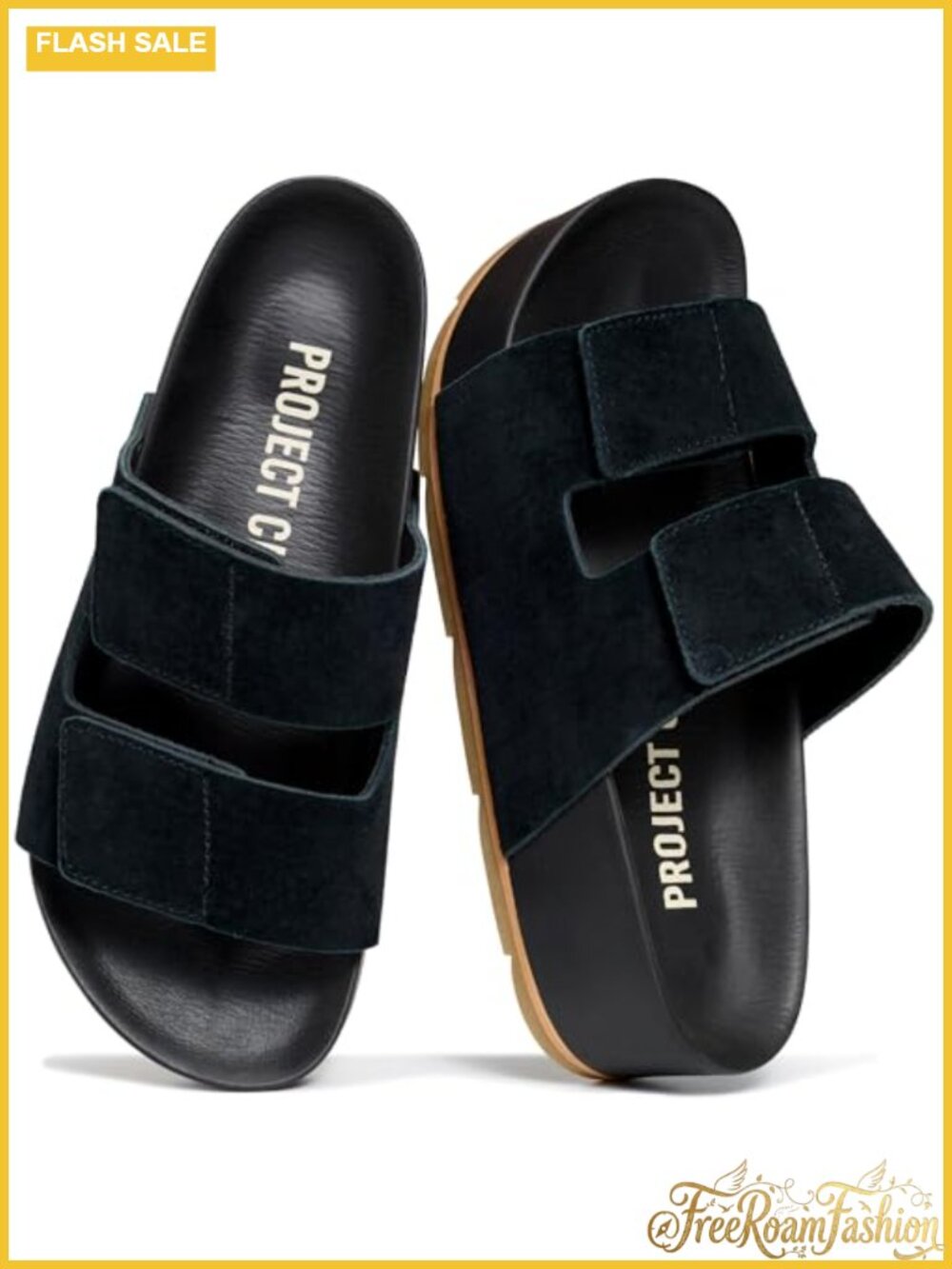 Genuine Leather Platform Sandals Women Summer Wedges Non-Slip